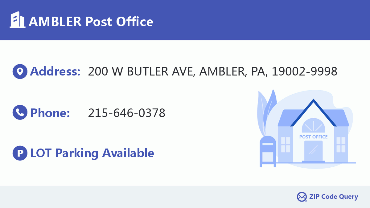 Post Office:AMBLER