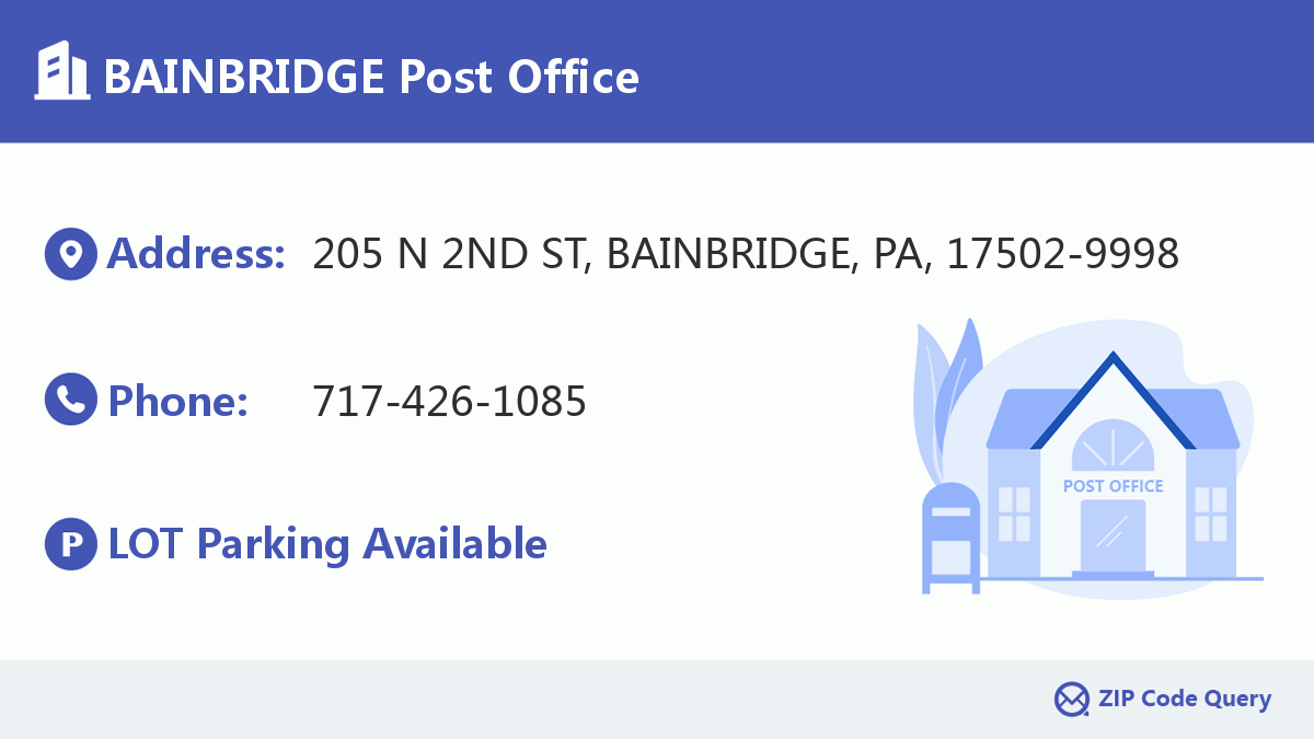 Post Office:BAINBRIDGE