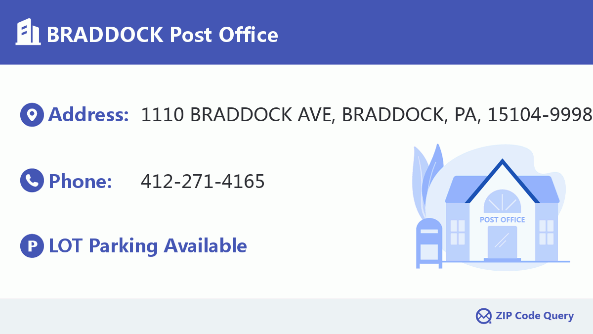Post Office:BRADDOCK