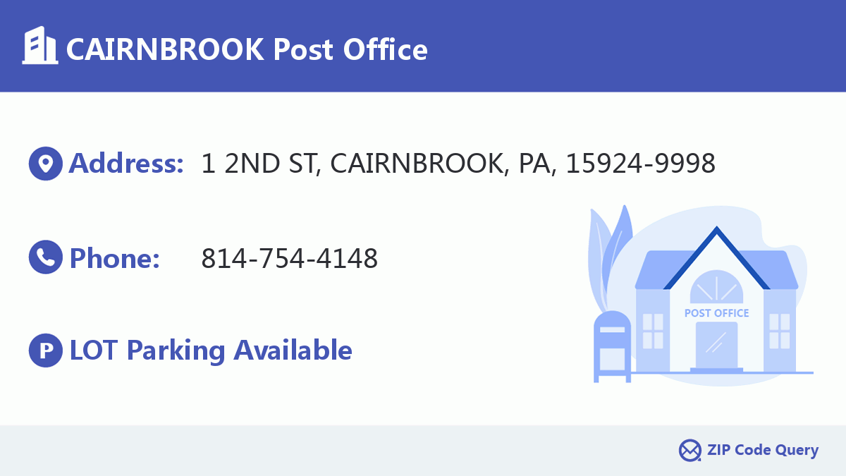 Post Office:CAIRNBROOK