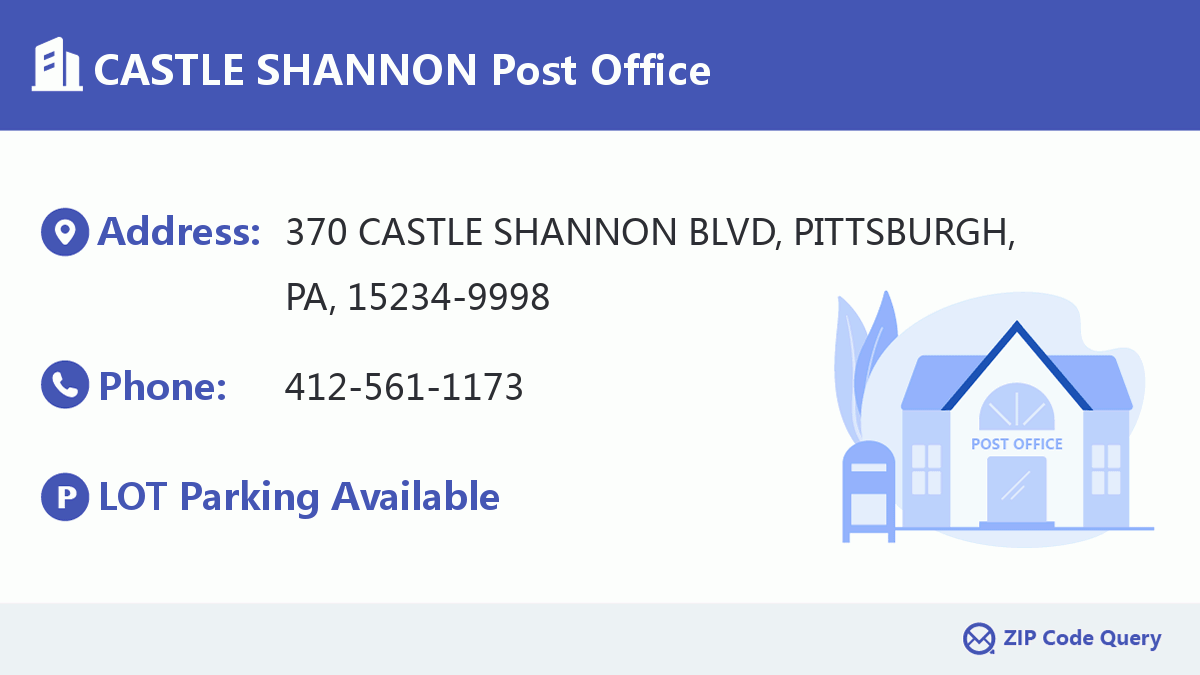 Post Office:CASTLE SHANNON