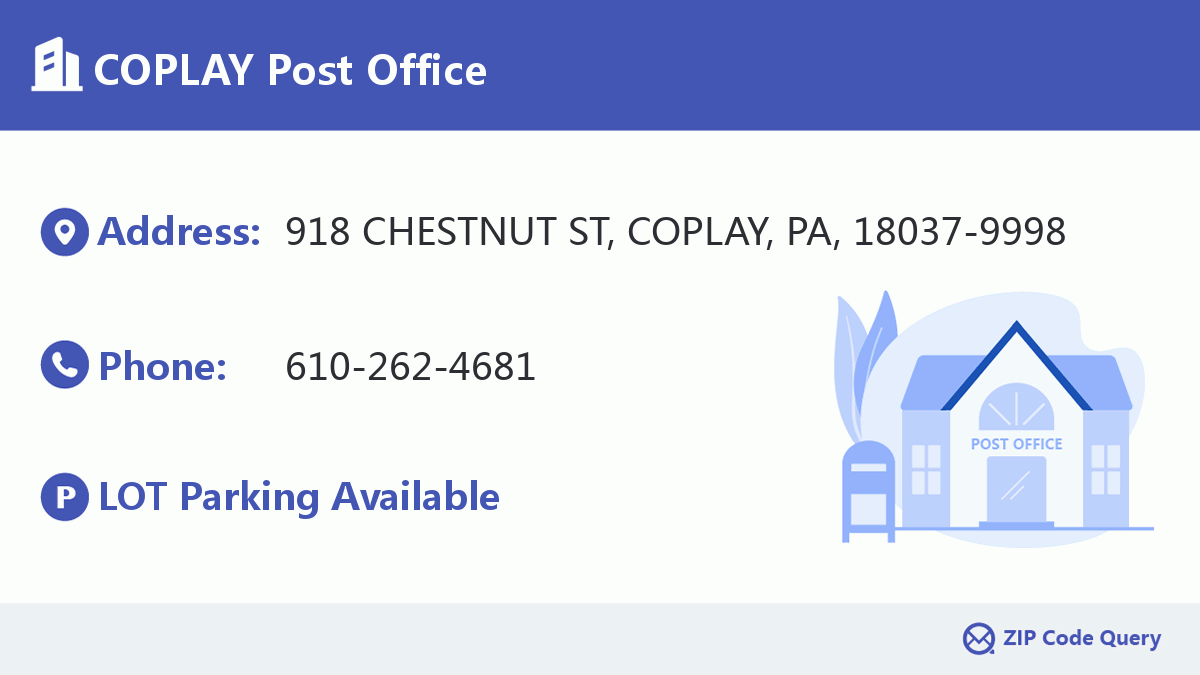 Post Office:COPLAY