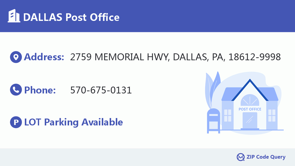 Post Office:DALLAS