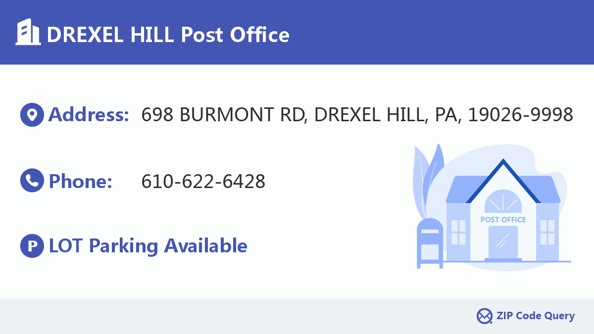 Post Office:DREXEL HILL