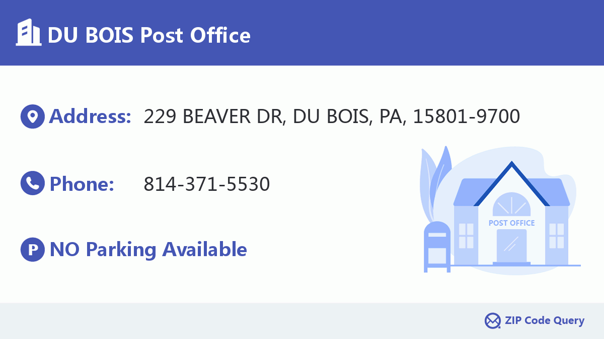 Post Office:DU BOIS