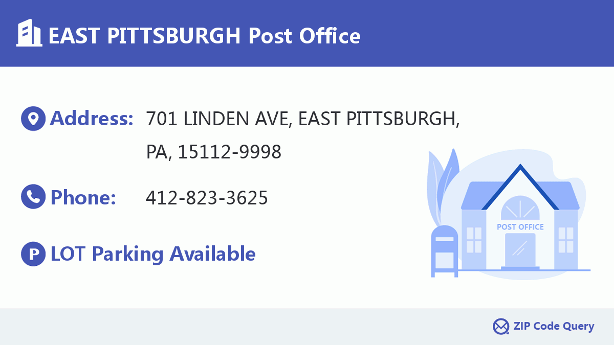 Post Office:EAST PITTSBURGH
