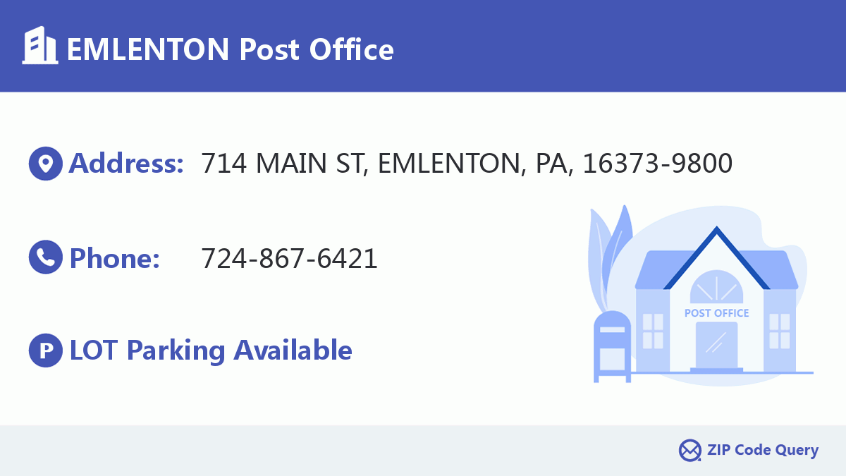 Post Office:EMLENTON