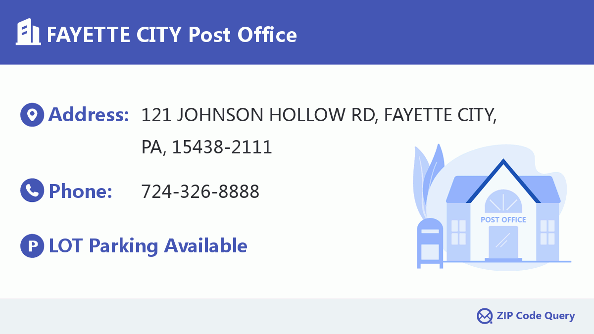Post Office:FAYETTE CITY