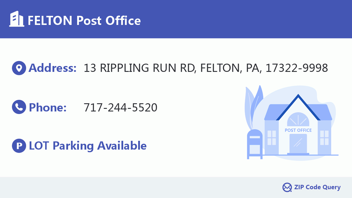 Post Office:FELTON