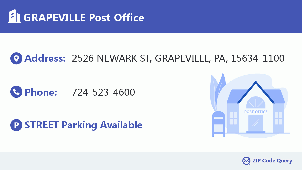 Post Office:GRAPEVILLE