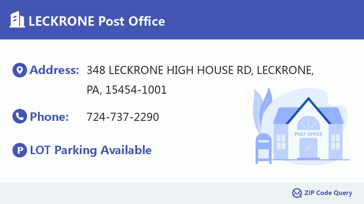 Post Office:LECKRONE