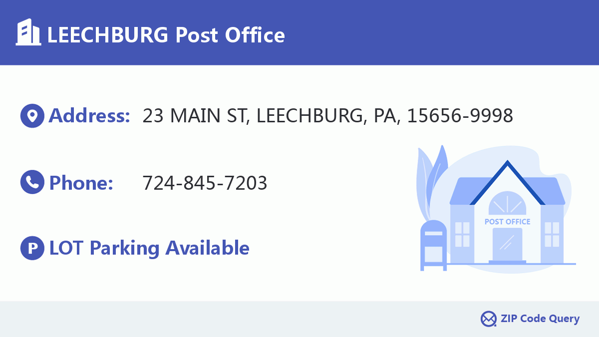 Post Office:LEECHBURG