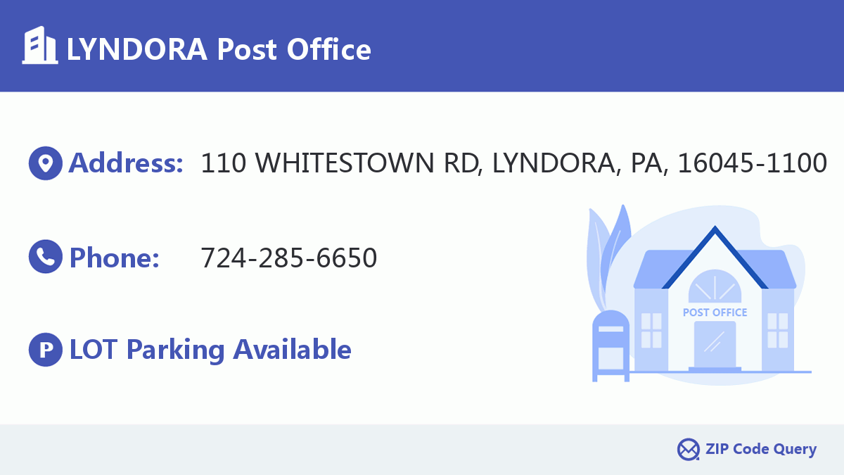 Post Office:LYNDORA