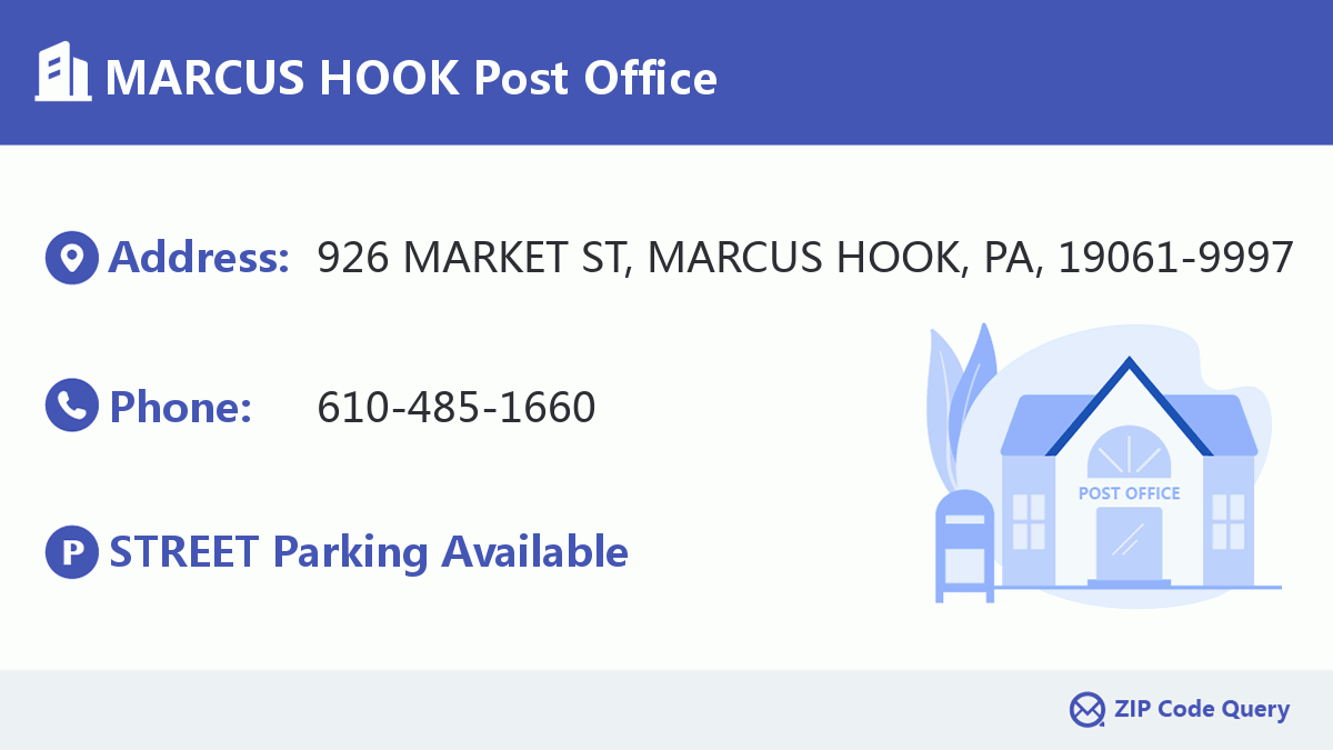 Post Office:MARCUS HOOK