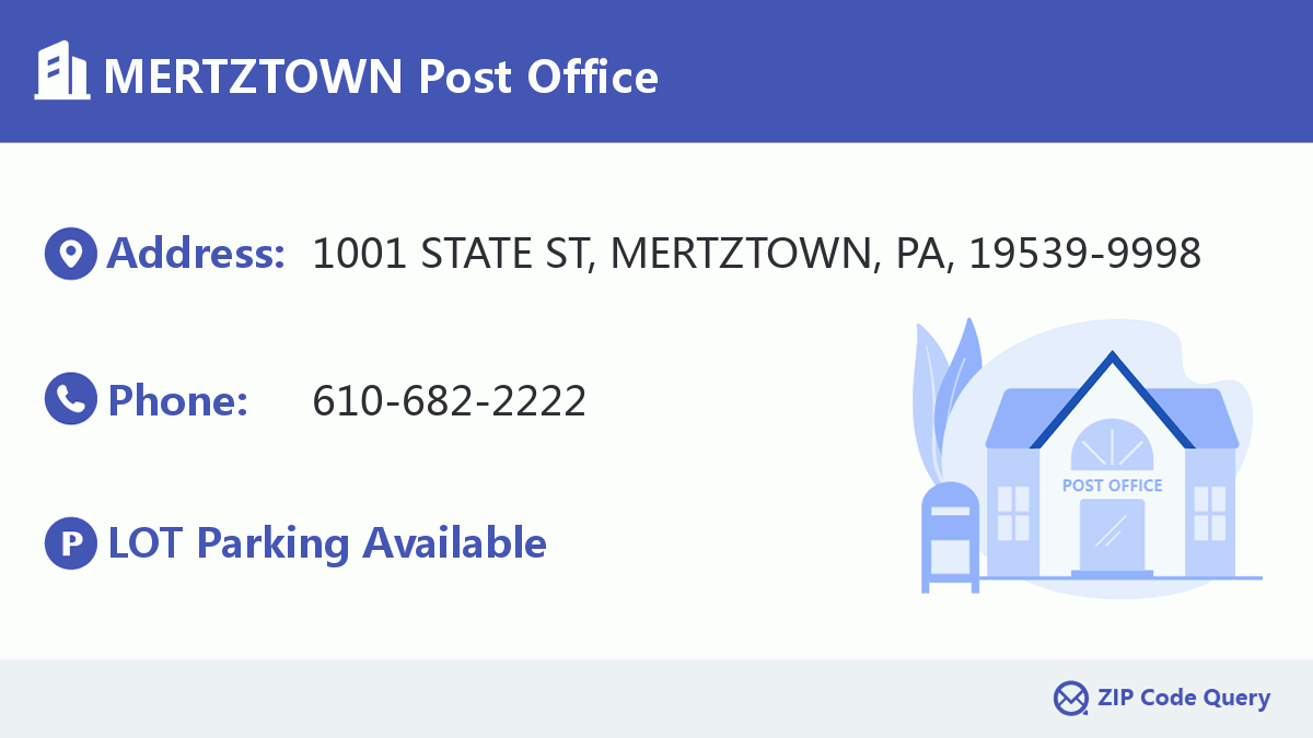 Post Office:MERTZTOWN