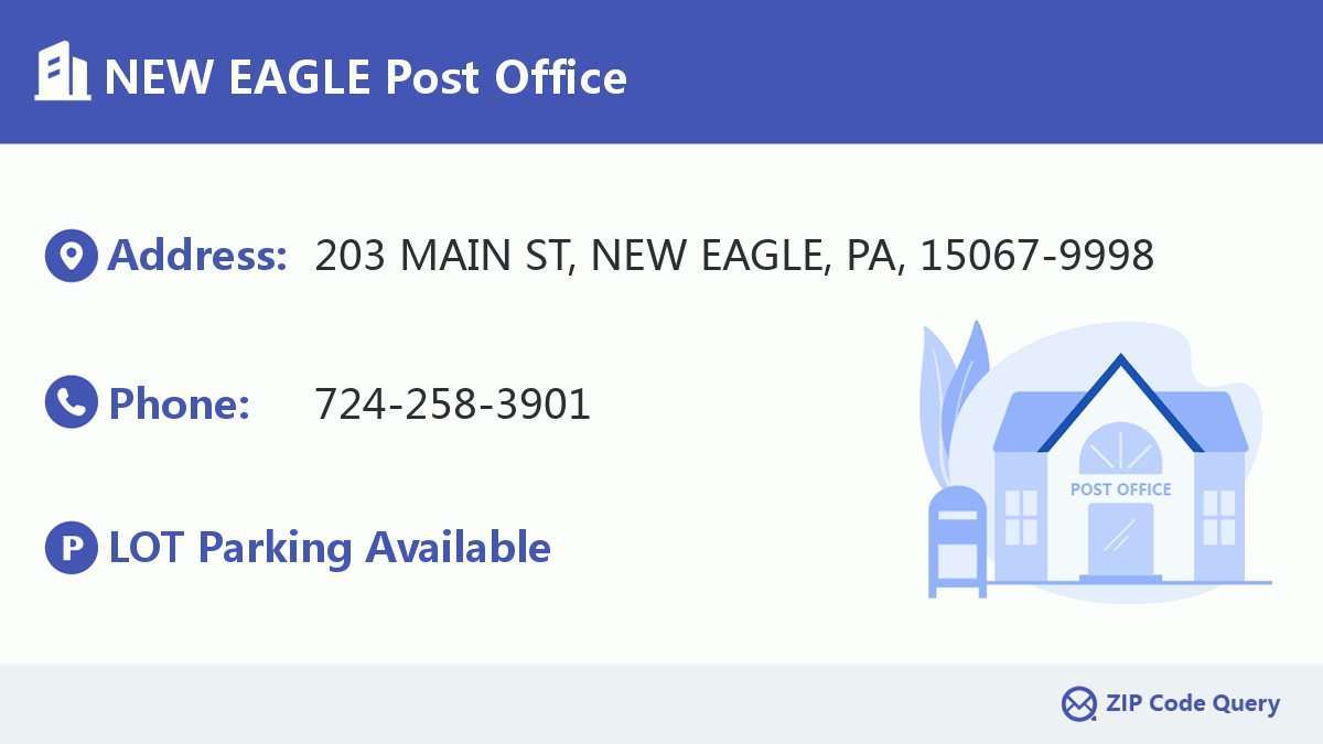 Post Office:NEW EAGLE