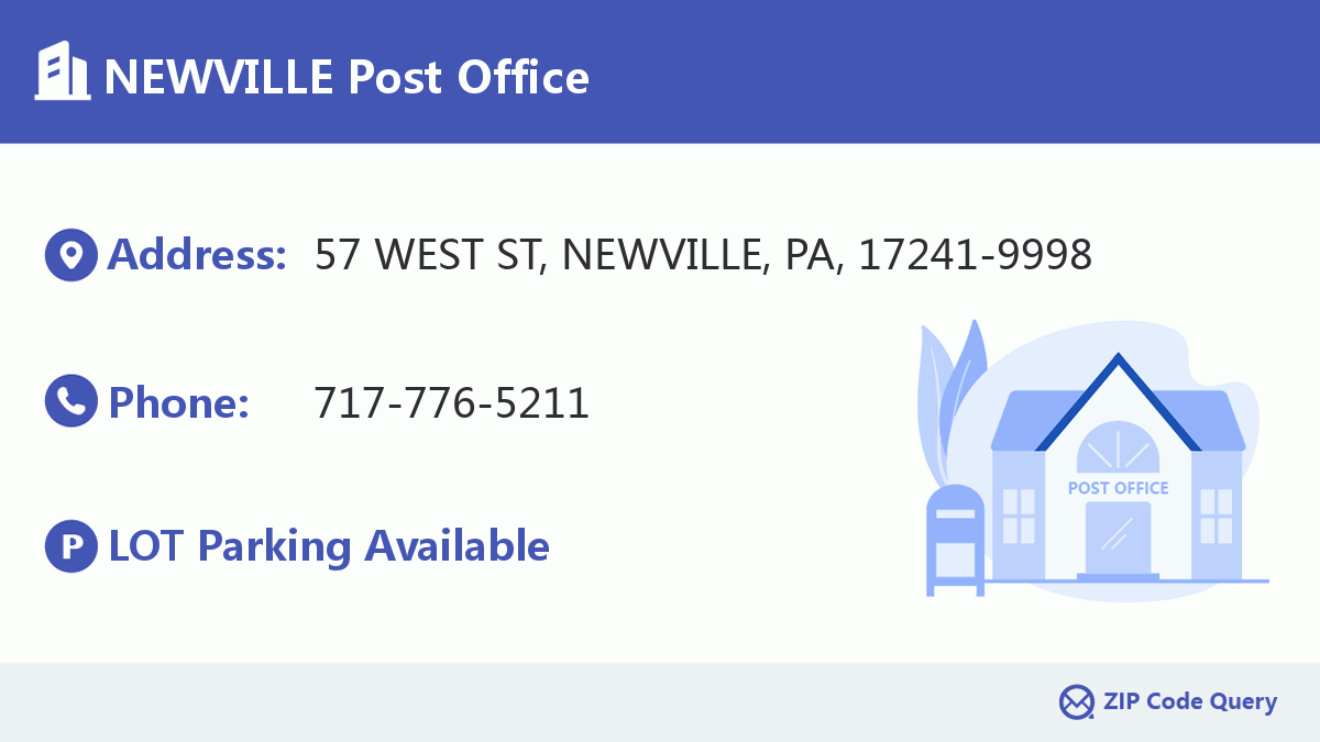 Post Office:NEWVILLE