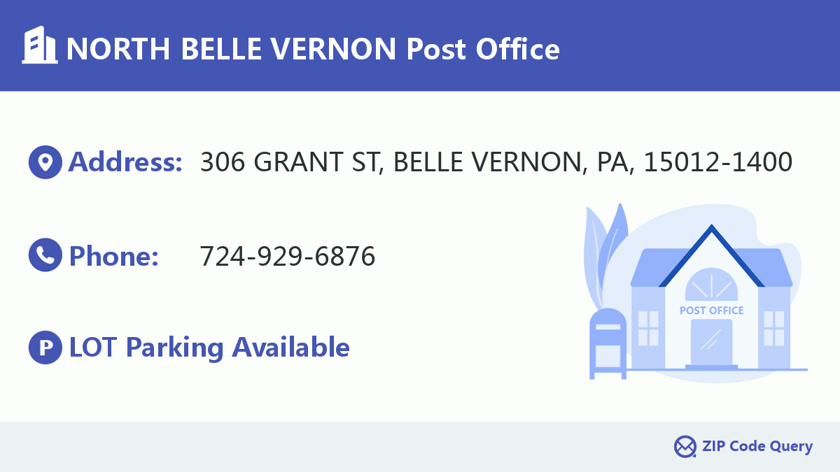 Post Office:NORTH BELLE VERNON