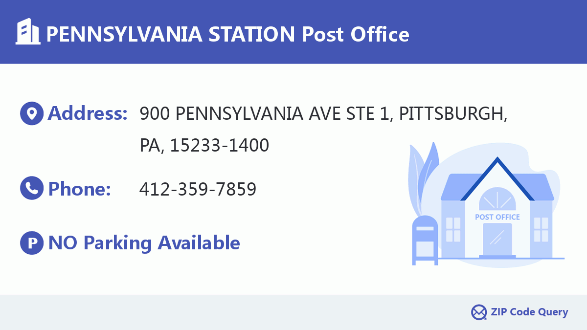 Post Office:PENNSYLVANIA STATION
