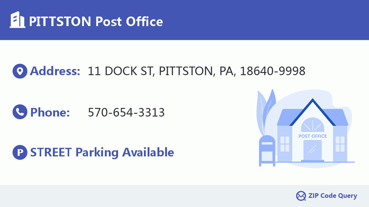 Post Office:PITTSTON