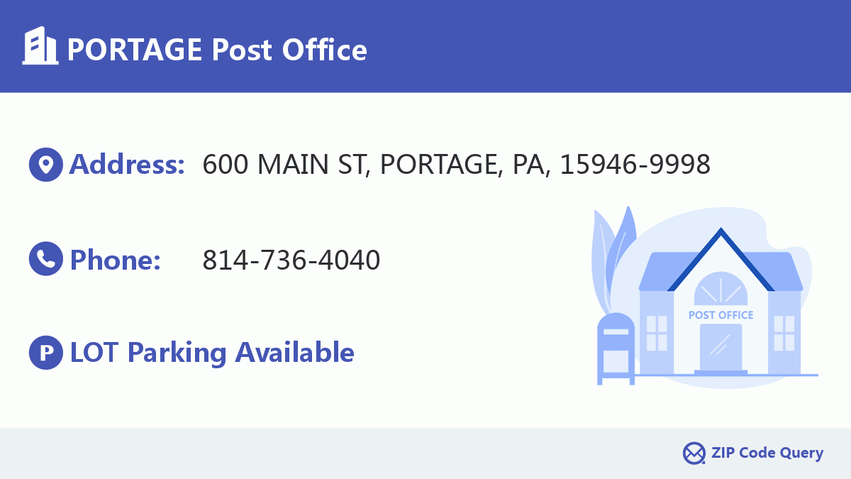 Post Office:PORTAGE