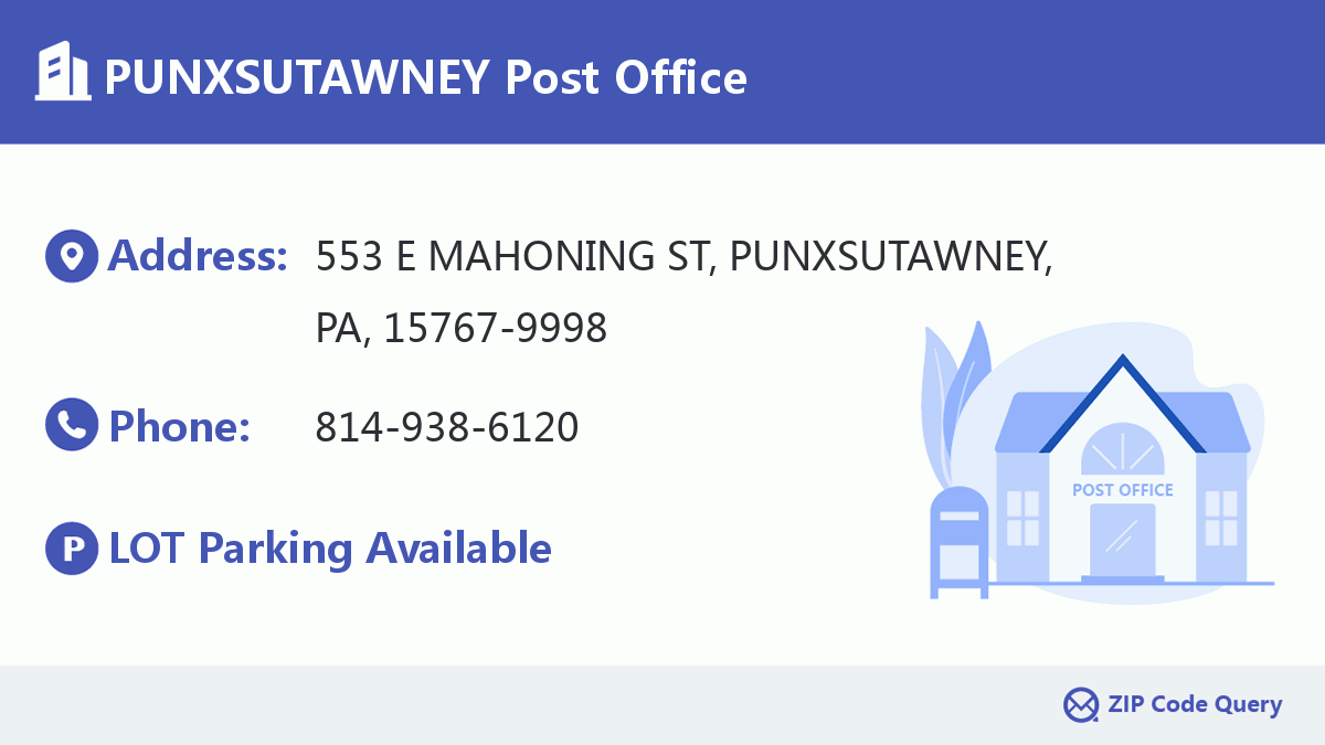 Post Office:PUNXSUTAWNEY