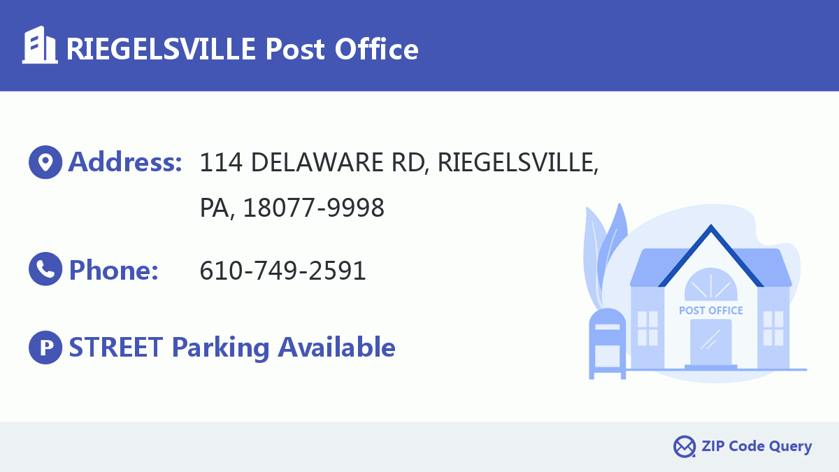 Post Office:RIEGELSVILLE