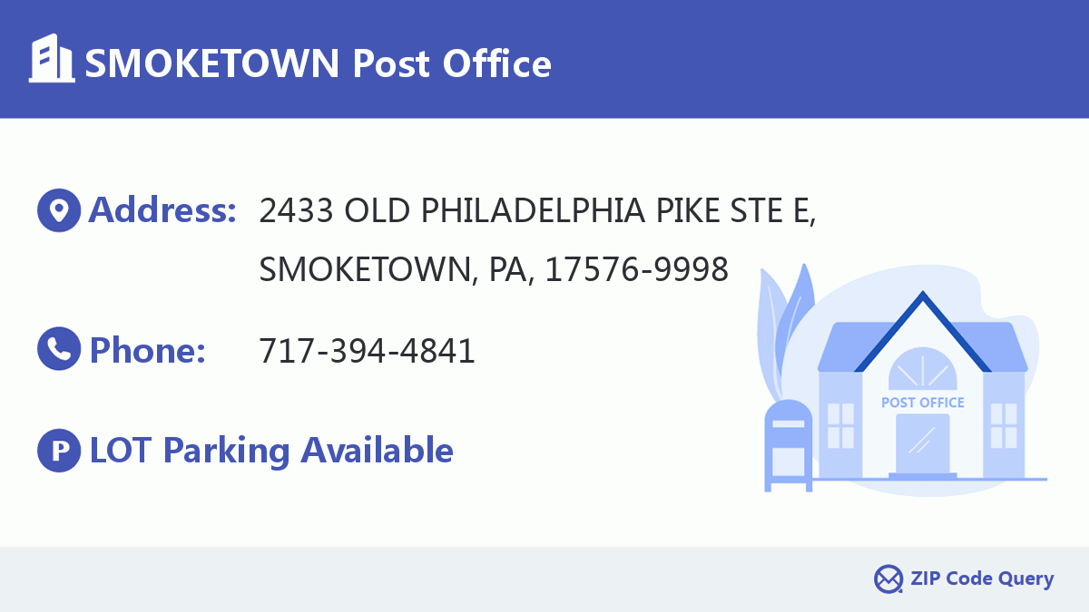 Post Office:SMOKETOWN