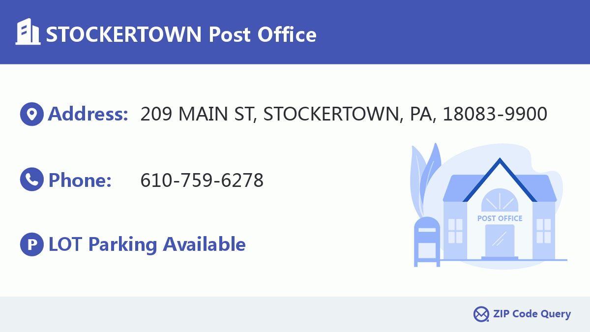 Post Office:STOCKERTOWN