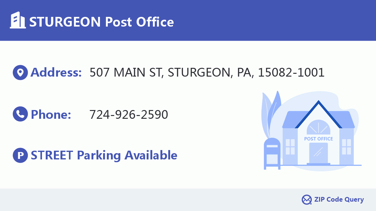Post Office:STURGEON