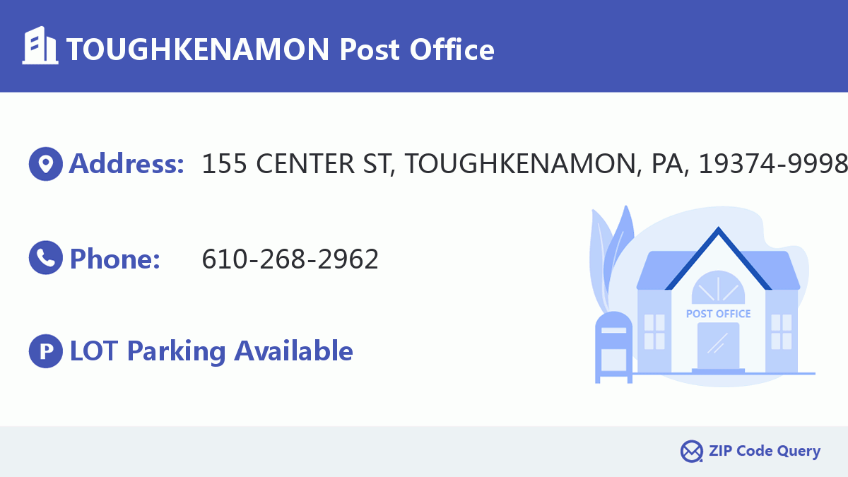 Post Office:TOUGHKENAMON