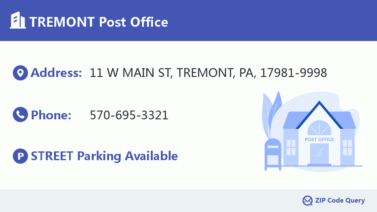 Post Office:TREMONT