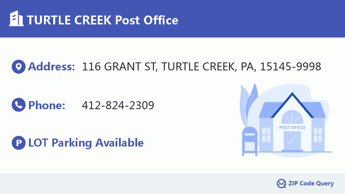 Post Office:TURTLE CREEK