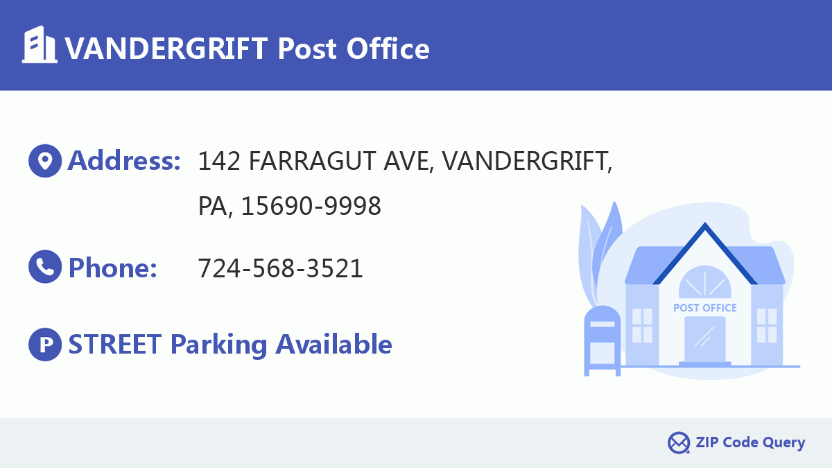 Post Office:VANDERGRIFT