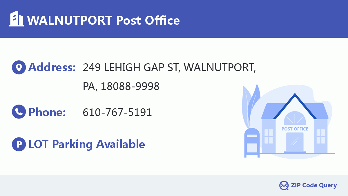 Post Office:WALNUTPORT