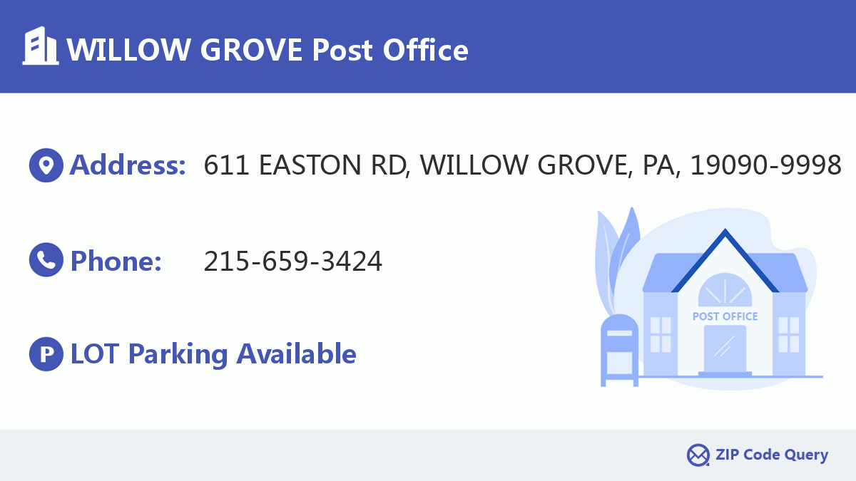 Post Office:WILLOW GROVE