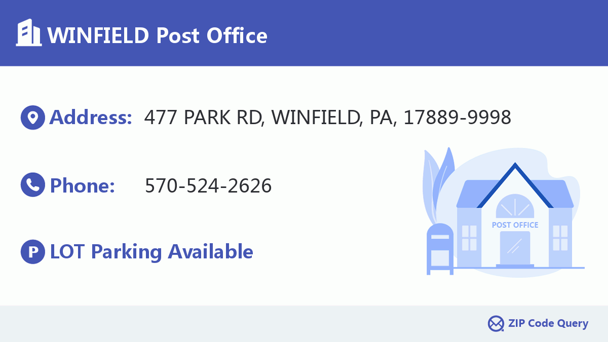 Post Office:WINFIELD