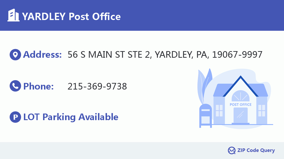 Post Office:YARDLEY